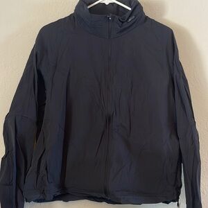 Lululemon Womens Lightweight hooded Jacket, black size 10 NWT